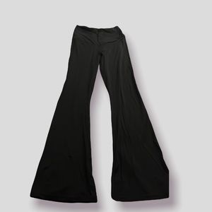 Aerie black flared leggings